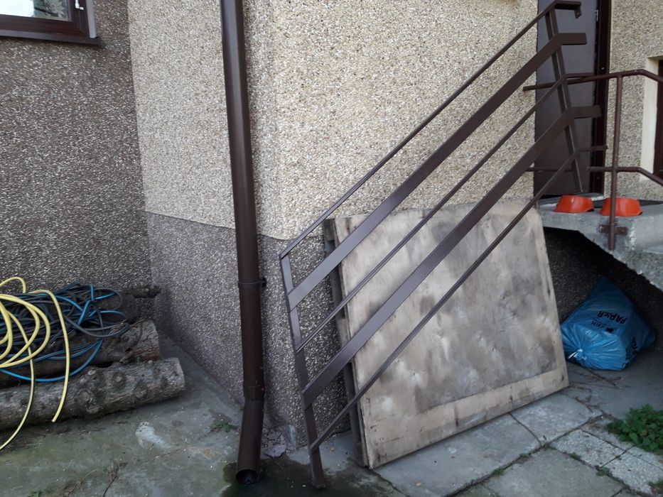 Balustrada schodowa nowa ocynkowana malowana proszkowo