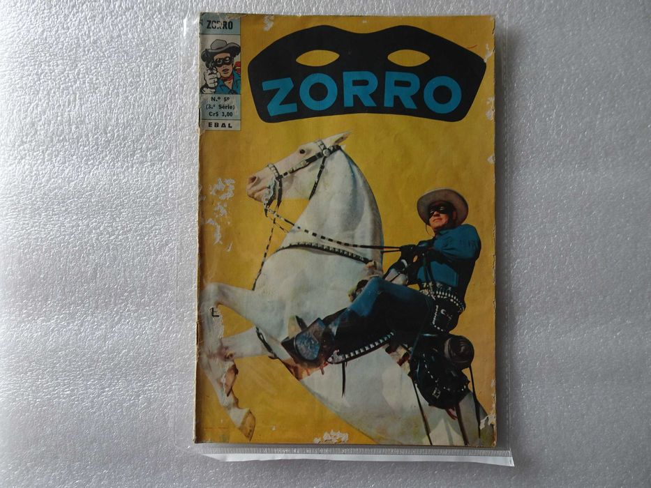 Livro EBAL - Zorro nº 59 (3ª série)