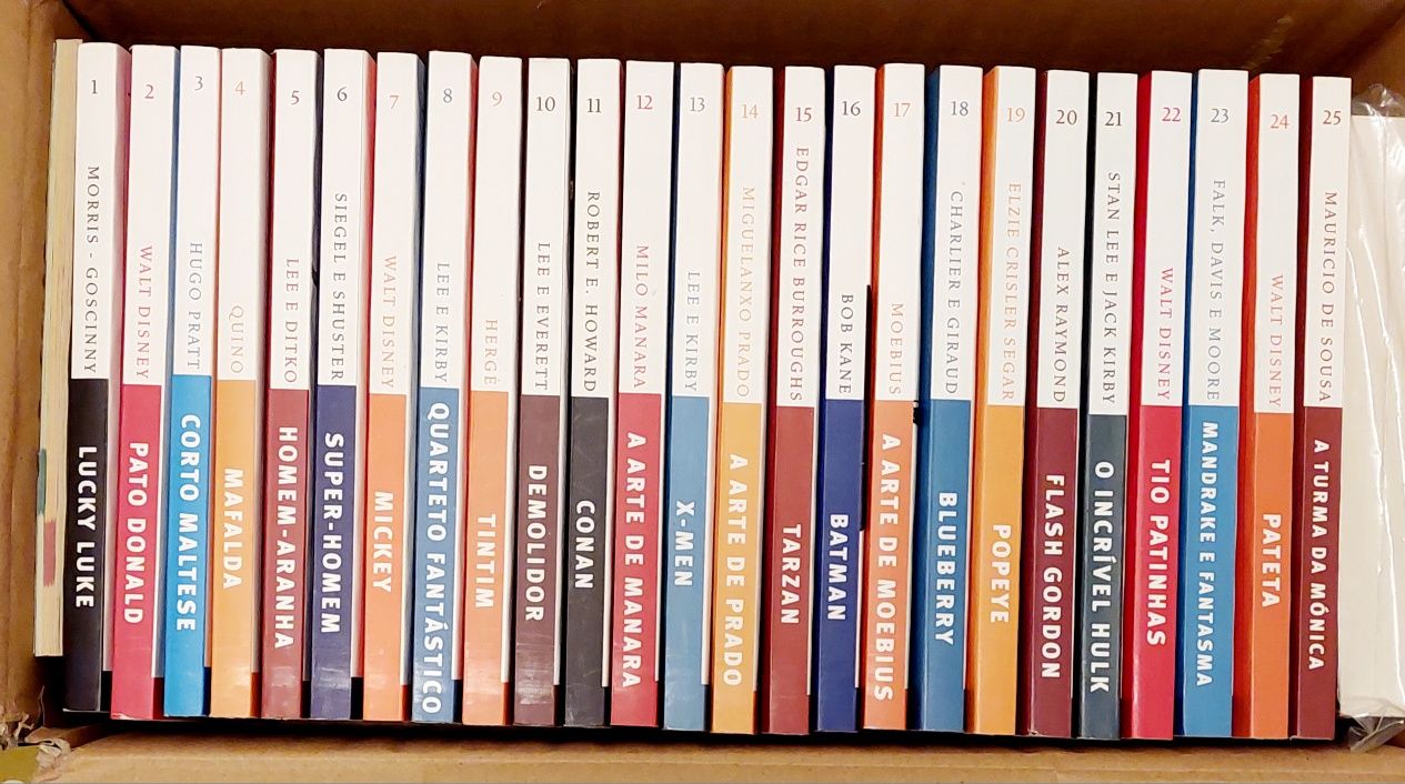 Coleção clássicos da Bd