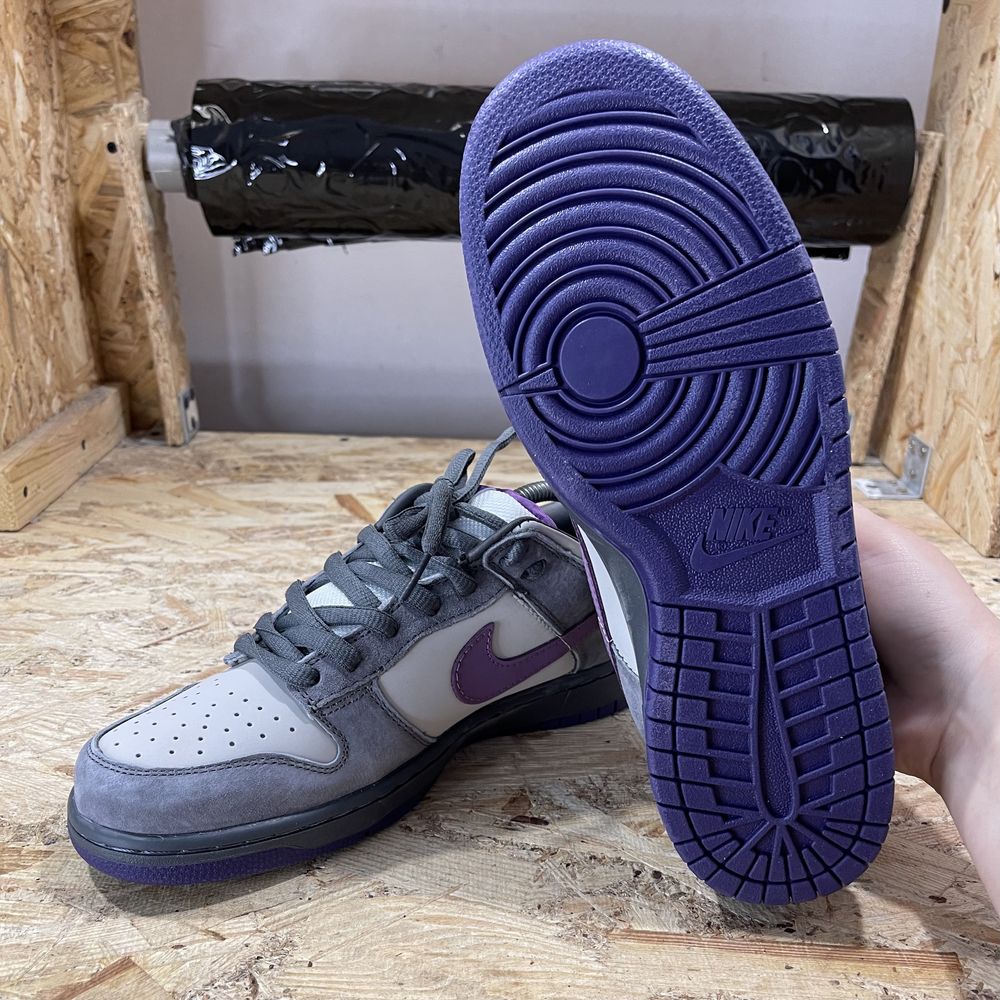 Чоловічі кросівки Nike SB Dunk Grey Purple