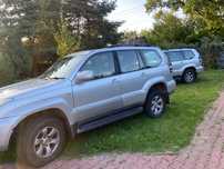 Toyota land cruiser 120 felgi plus kapsle 17 cali
