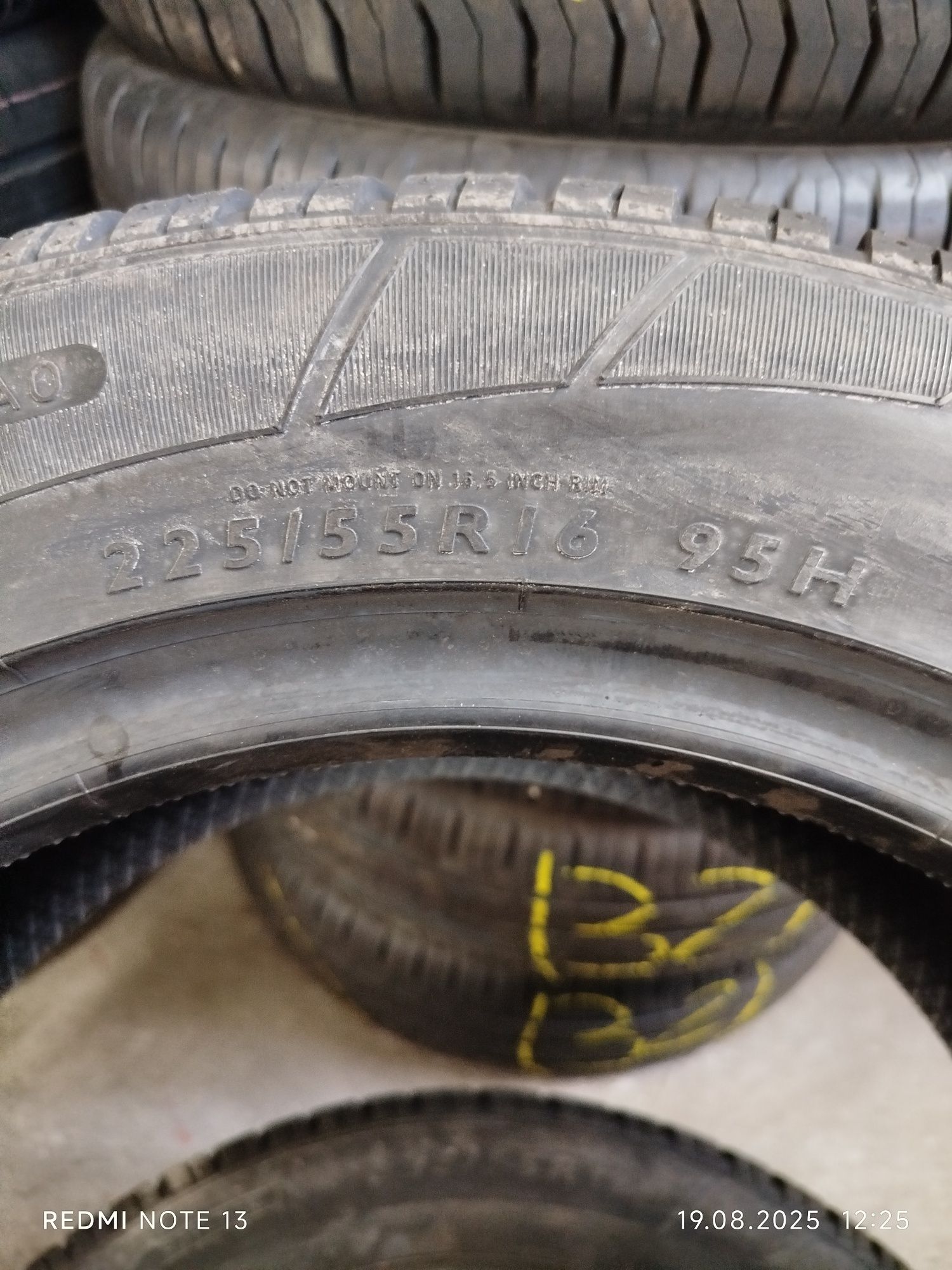2x Opony Dunlop SP WinterSport 3D 225/55R/16 95H