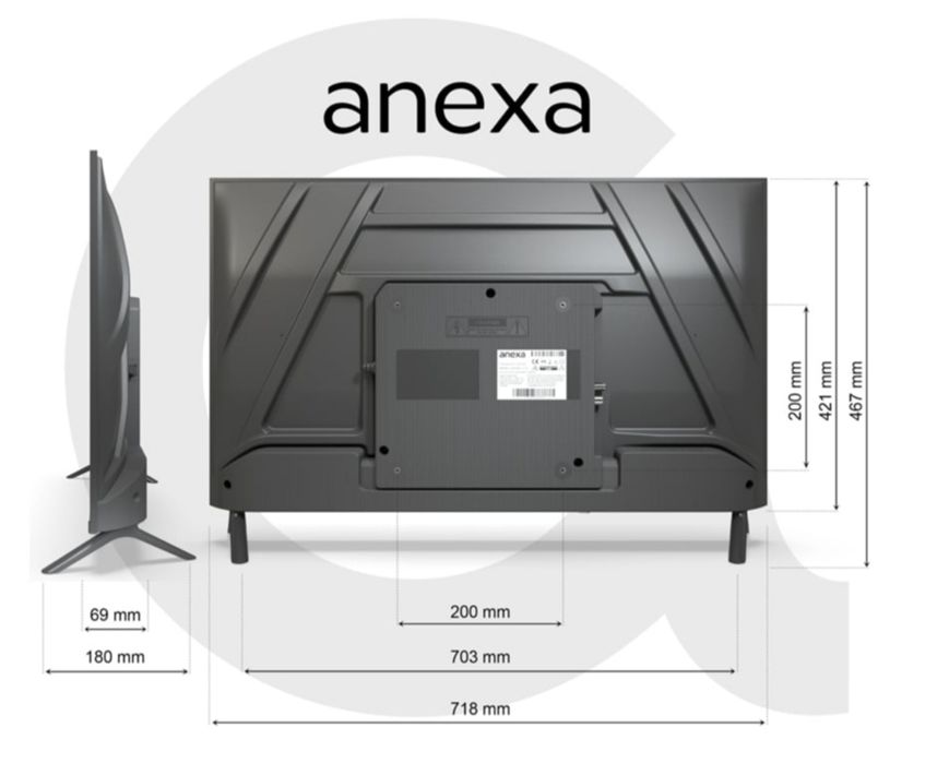 GOOGLE TV Xiaomi 32" NOVA + suporte!