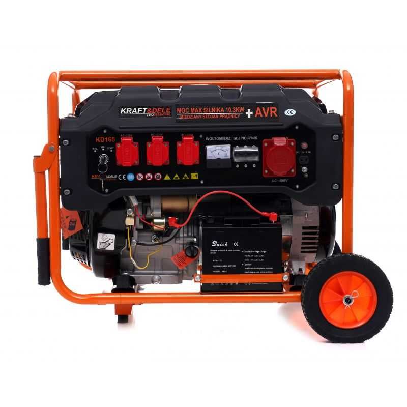 AGREGAT prądotwórczy generator prądu 15KM 3-FAZY KRAFT&DELE KD165