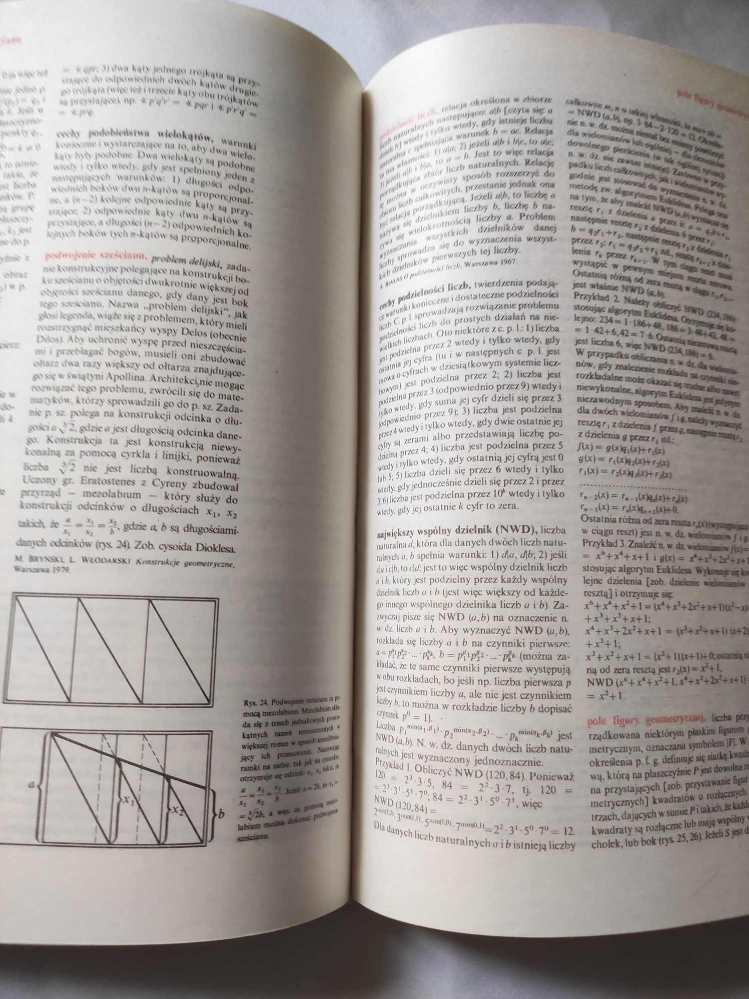 Encyklopedia szkolna Matematyka książka o matematyce
