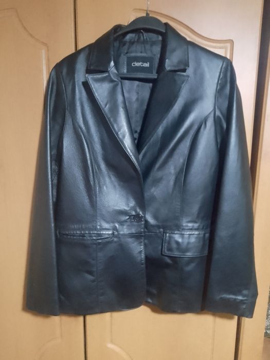 Шкіряний піджак Detail