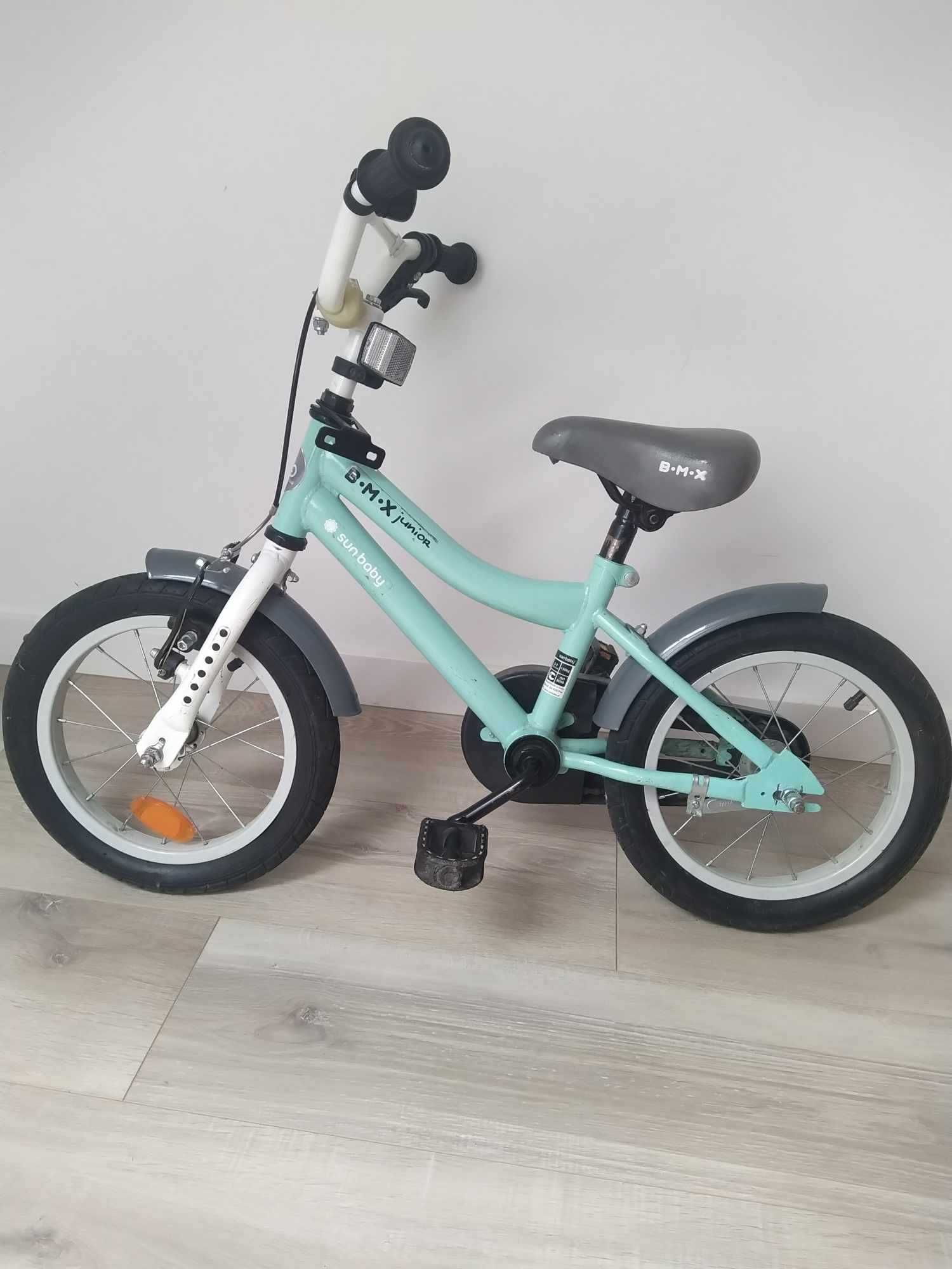 Rower 14" BMX Sun Baby Miętowy