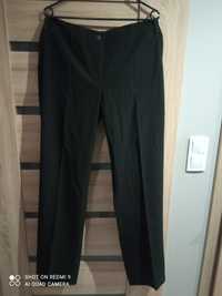 Czarne eleganckie spodnie damskie rozmiar 48