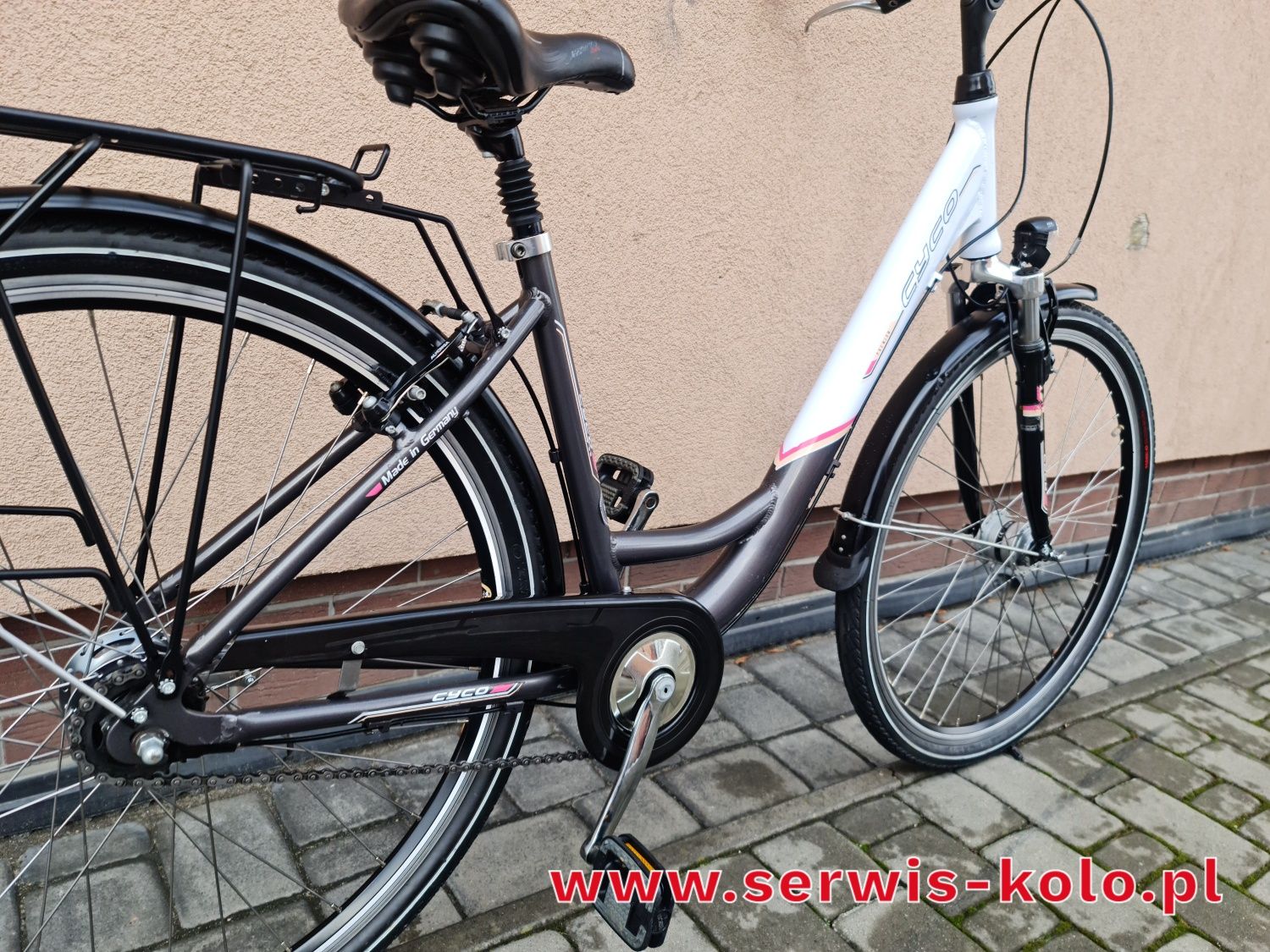 Rower damski damka CYCO koła 28 SHIMANO NEXUS okazja aluminium rabat