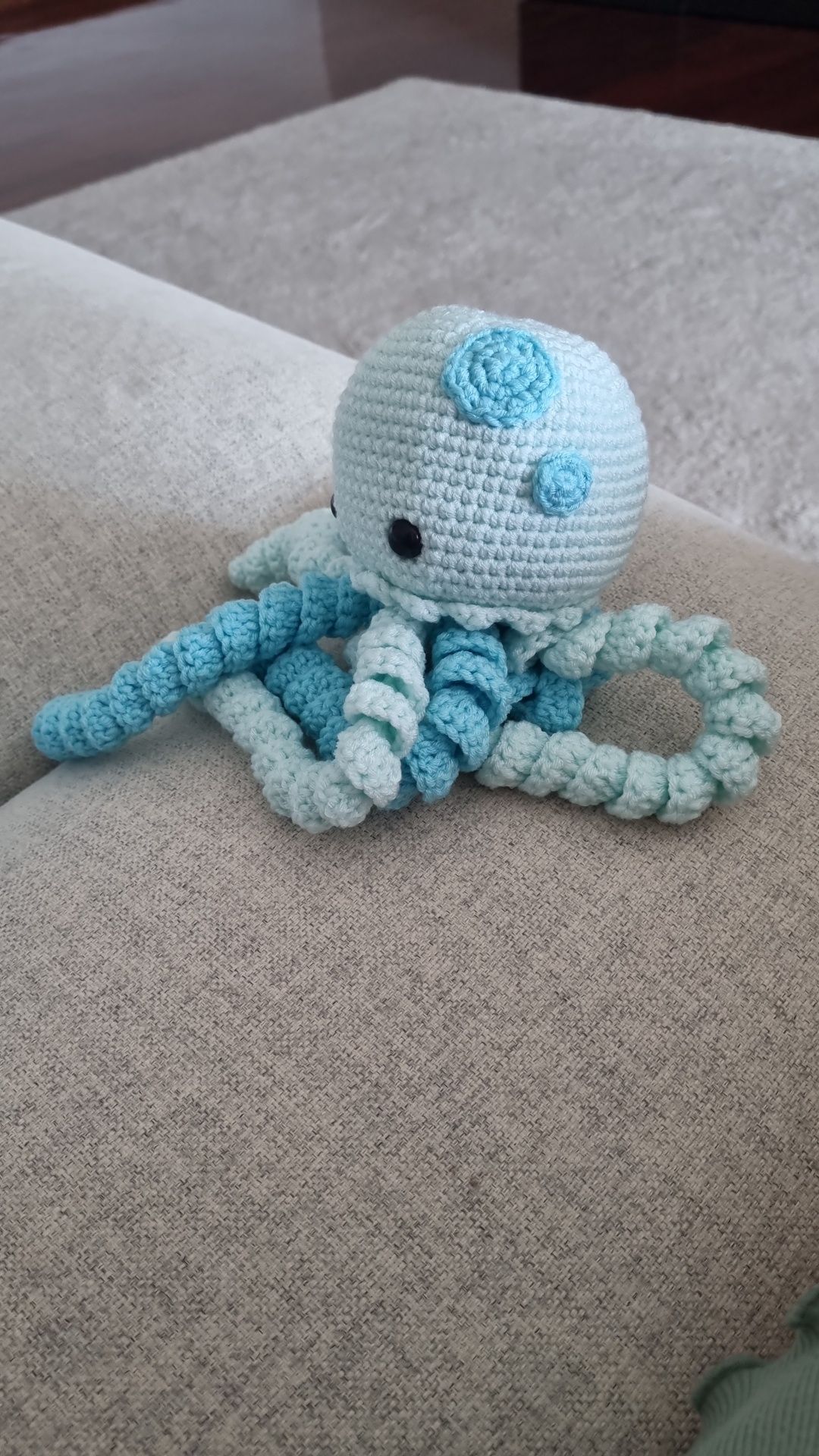 Polvo de amigurumi