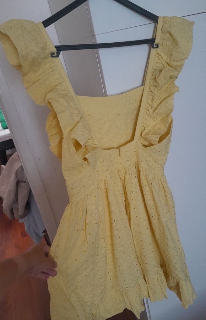 Vestido bordado inglês kaoâ