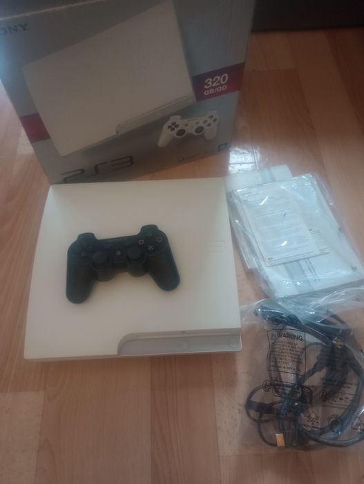 Konsola PS3 slim 320 gb biała