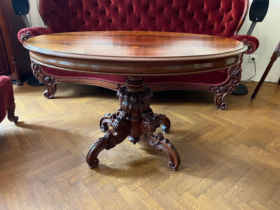 Przepiekny komplet mebli Ludwikowskich