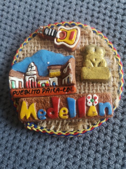 Magnes na lodówkę Kolumbia