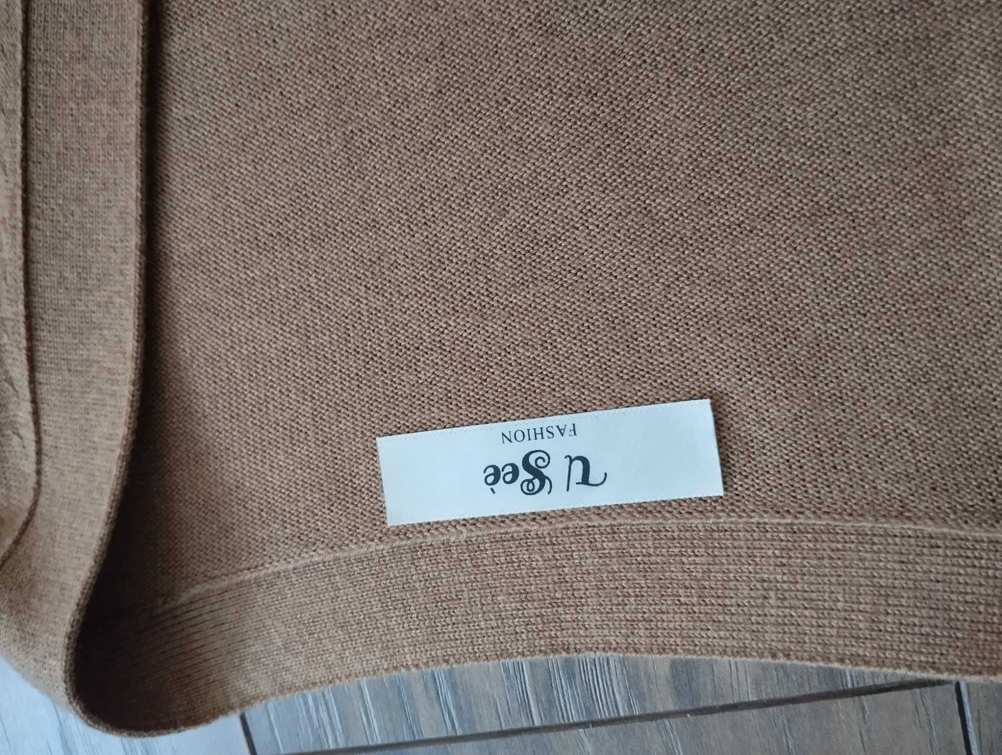 Damski sweter rozpinany