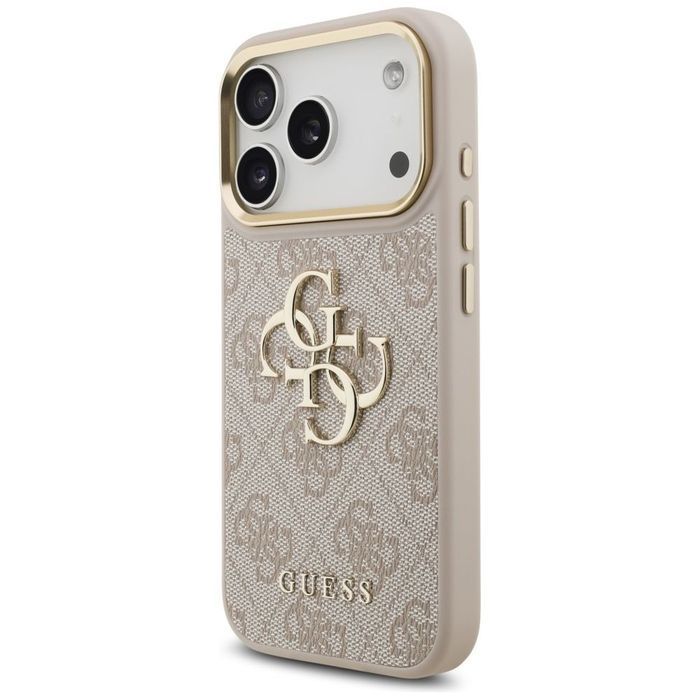 GUESS futerał do iPhone 17 Pro GUHCP17LP4G4BCSP różowy z