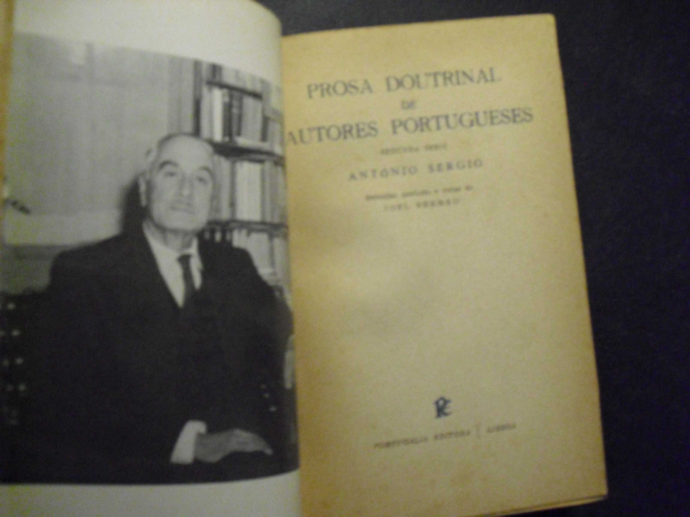 Serrão (Joel,Selecção,Prefácio e Notas);António Sérgio-Prosa Doutrinal