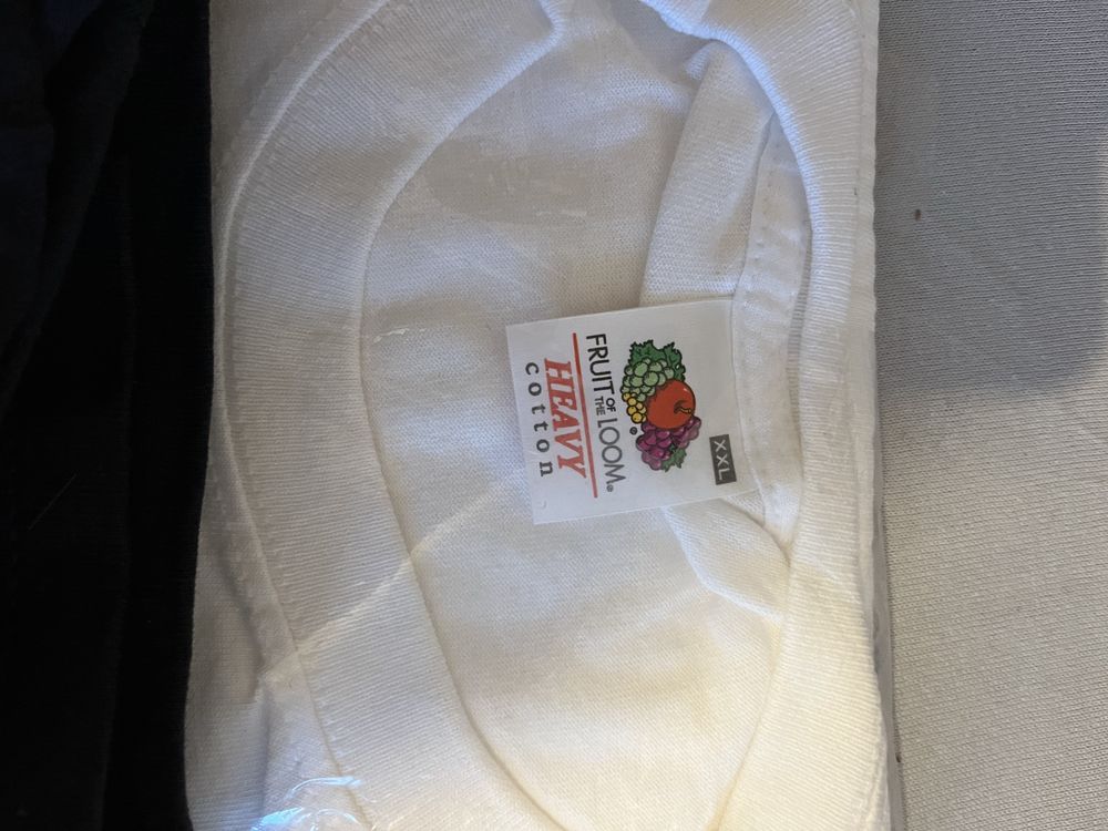 5 x tshirt XL - XXXL nowe fruit of the loom