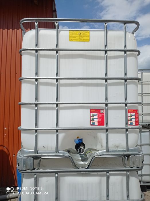 Małzer beczka zbiornik na deszczówkę kontener paletopojemnik IBC 1000l