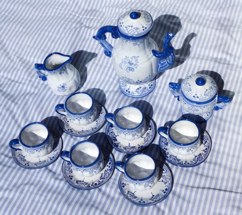 Cerâmica Talavera - Serviço de Chá 15 pcs