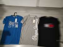 Koszulki Tommy Hilfiger, Guess, Pepe Jeans 170/176