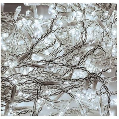 Lampki choinkowe Kurtyna 10m 660 Led biały zimny