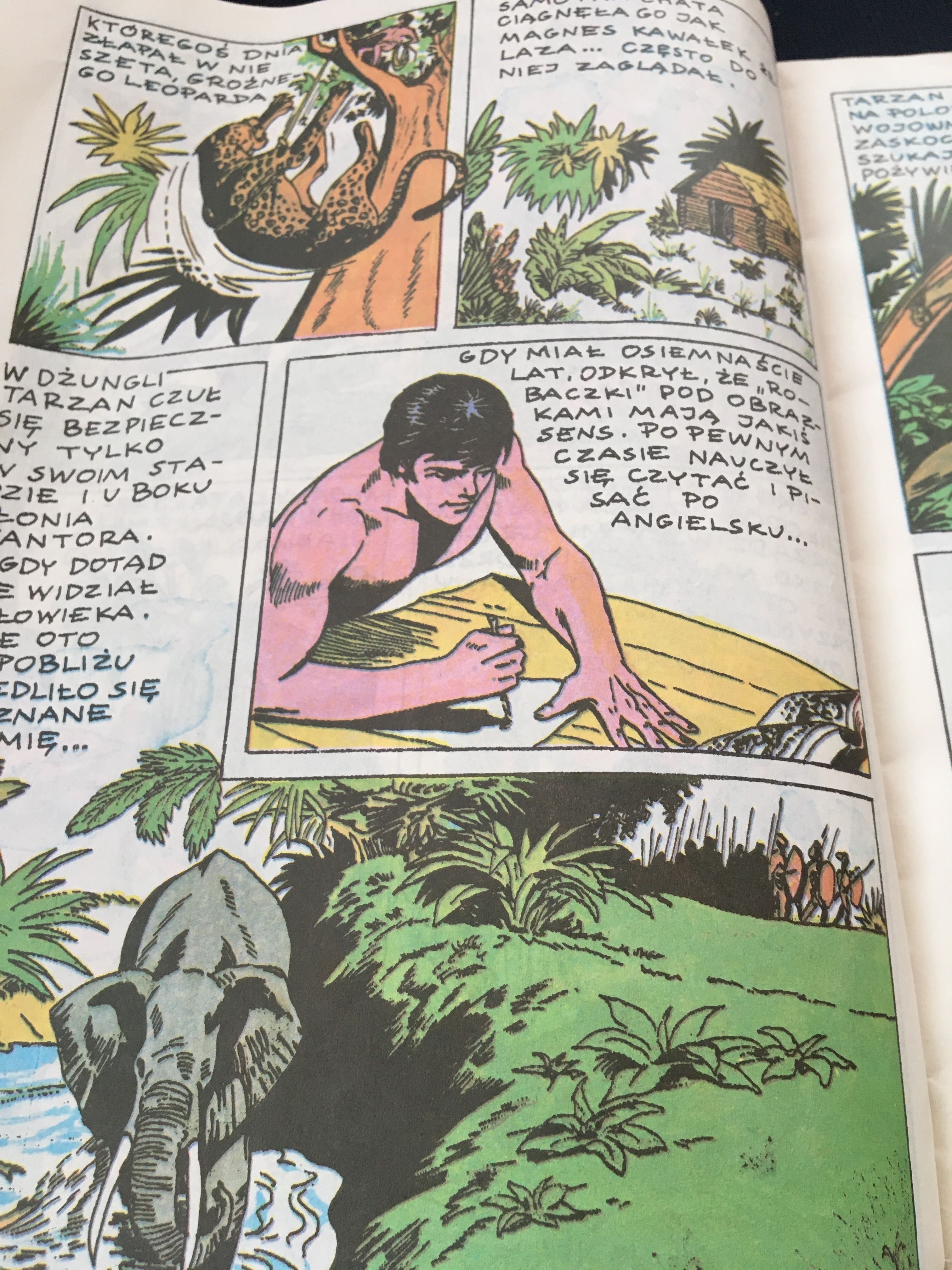 Tarzan, Tarzan wśród małp, komiks,