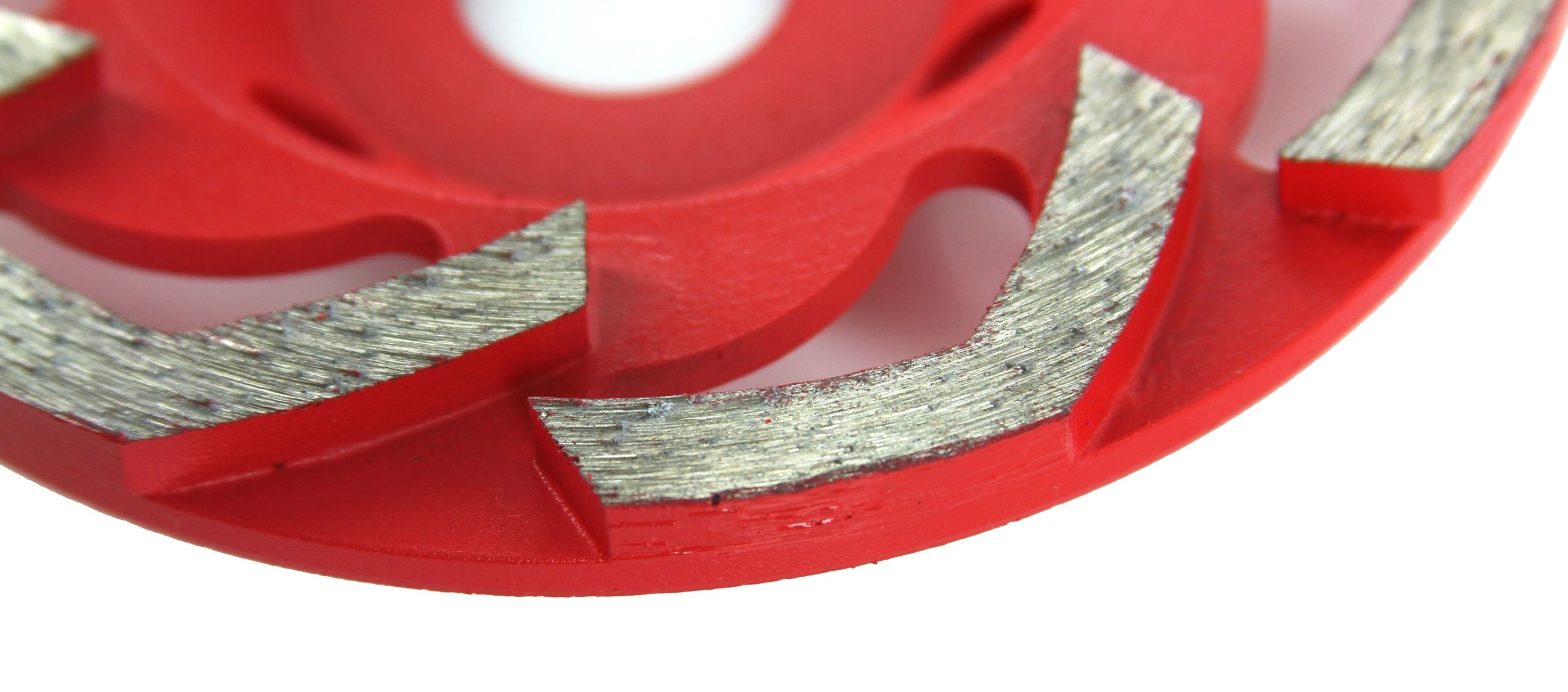 Diamentowa Tarcza Garnkowa Do Szlifowania Betonu 125Mm Red L-Shape