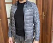 Nowa bez metki szara kurtka męska letnia Emporio Armani S 36