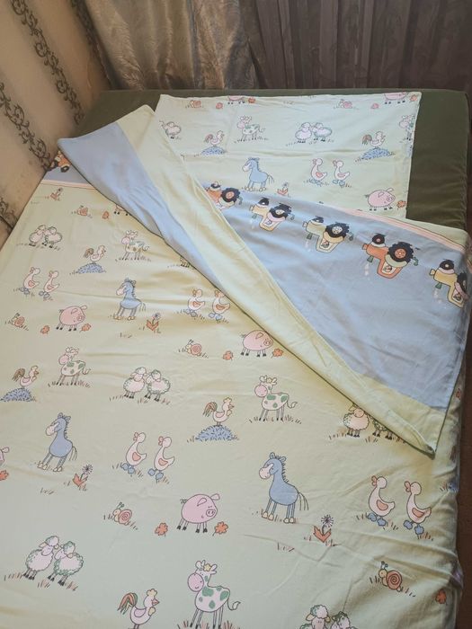 Пододеяльник 150*195 и наволочка фланель