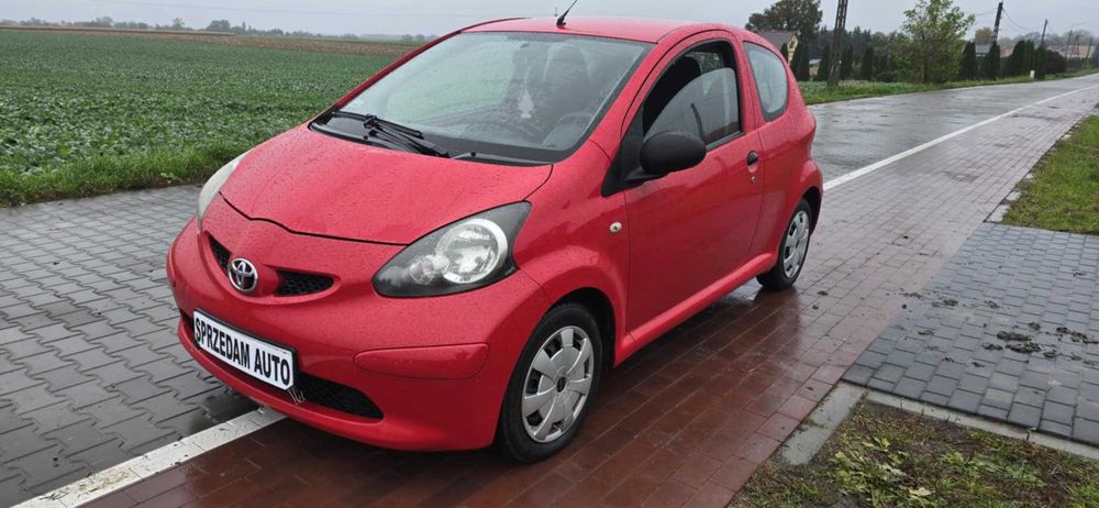 Toyota Aygo 1.0 benzyna 2007r wspomaganie 133tys przebiegu