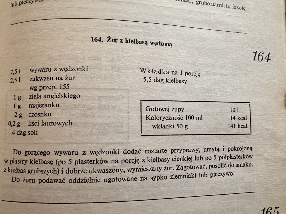 Książka kucharska, 1978 r.