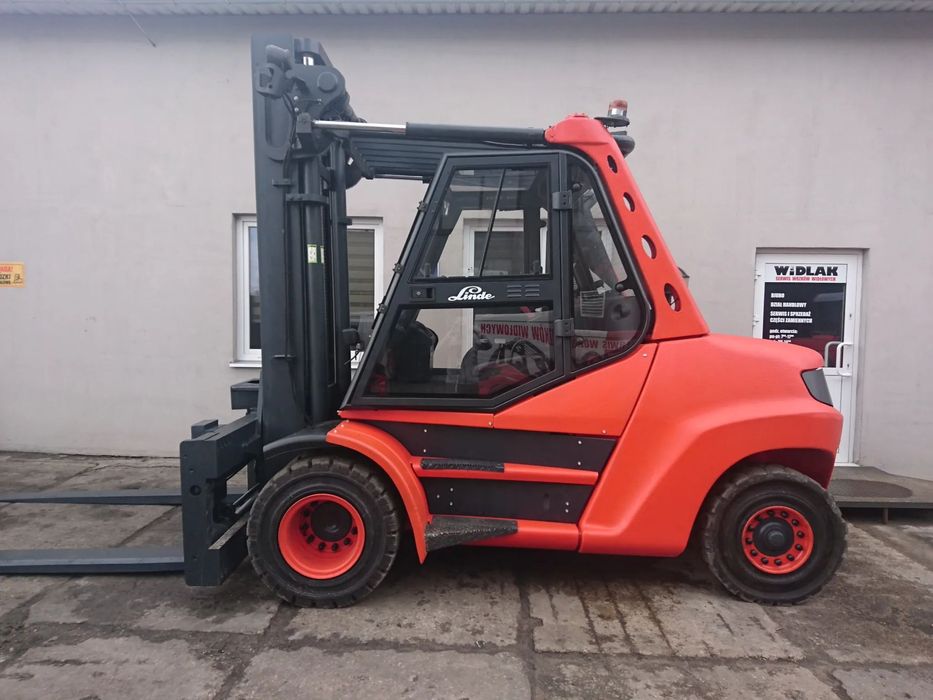 Linde [2014] WÓZEK WIDŁOWY LINDE H80D-900 DIESEL 8ton/900