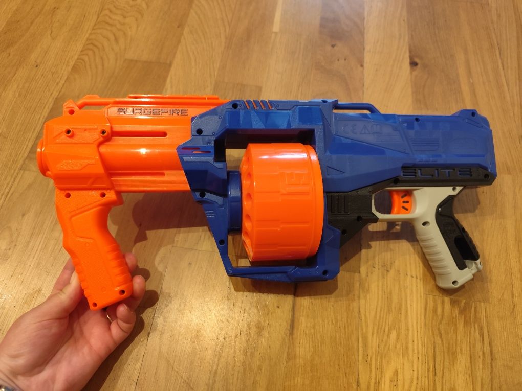 NERF pistolety + pistolet na wodę