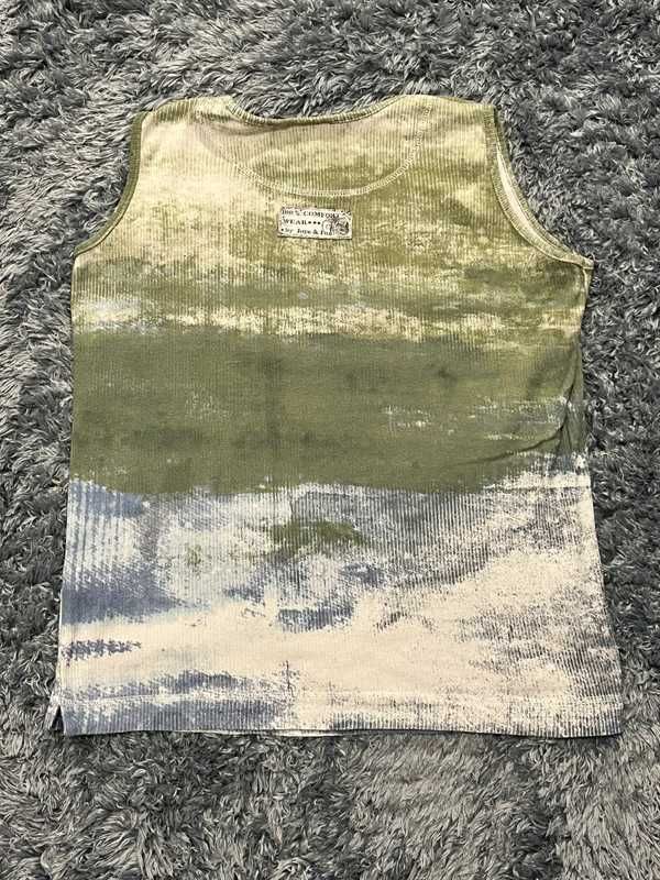 Avangarde print tank top y2k swag