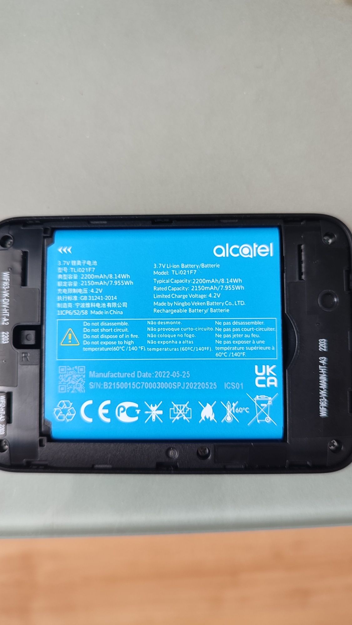 Router bezprzewodowy z 4G TCL Link Zone LTE Cat6 Mobile WiFi MW63VK Cz