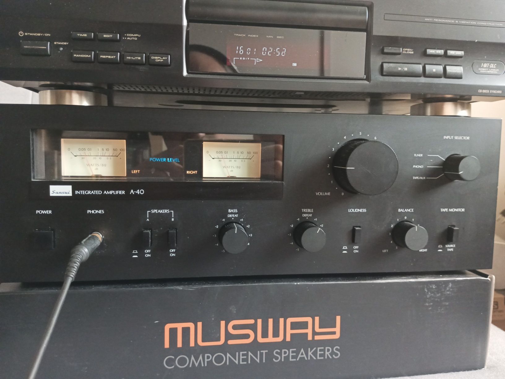Wzmacniacz Sansui A-40