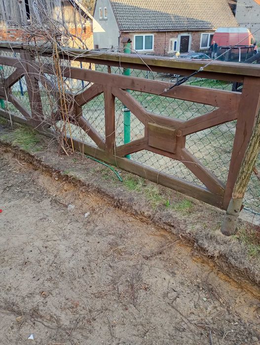 Balustrada tarasowa, płotek, dekoracja ogrodowa