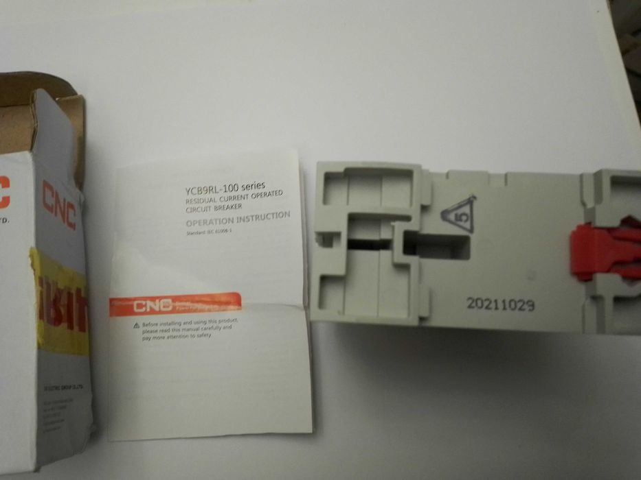 УЗО выключатель защитного отключения CNC Electric YCB9RL-100