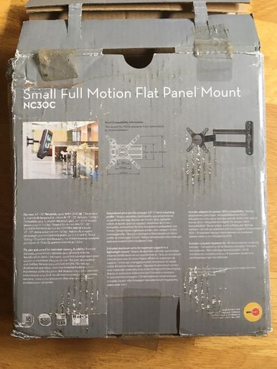 Suporte/armação para painéis planos com braço pequeno S6 – Omni Mount