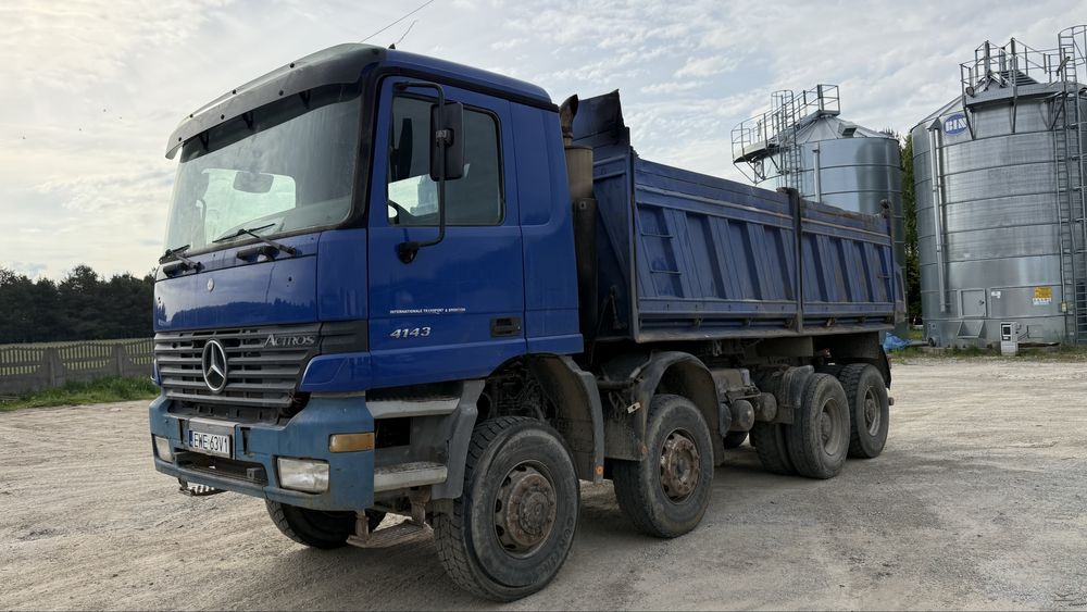 Mercedes Actros 4143 MP1 EPS 8x6 2001r