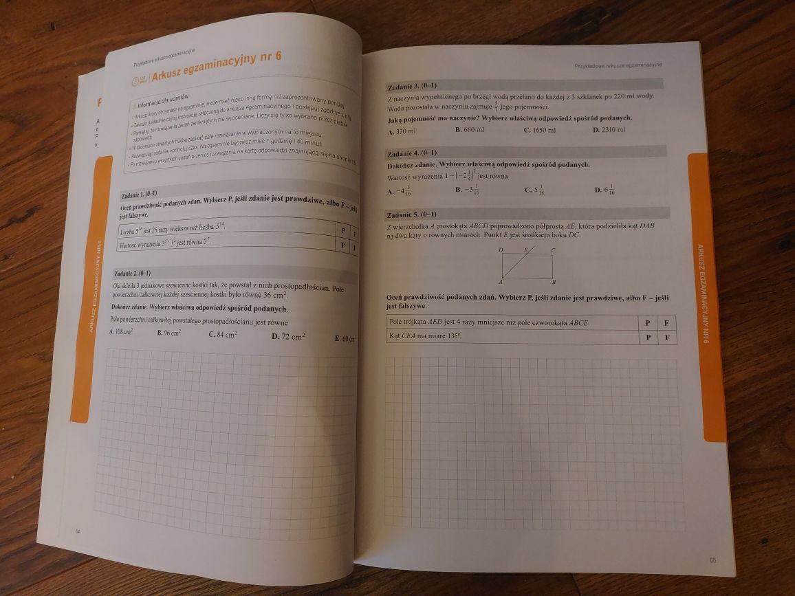 Teraz egzamin ósmoklasisty matematyka arkusze