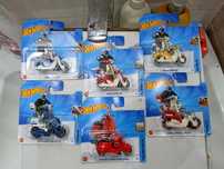 6 modeli kultowych skuterów Vespa i honda super club Hot Whells