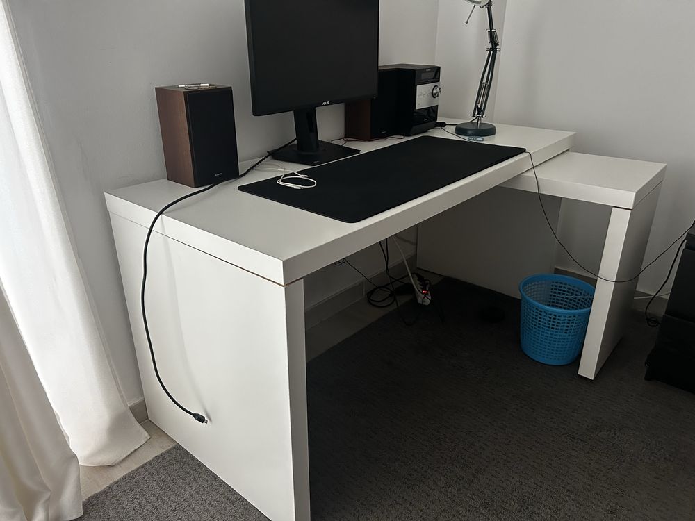 Secretaria MALM ikea extensivel