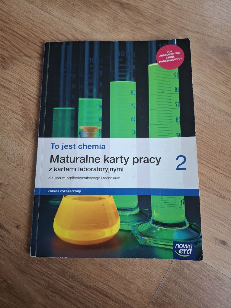 To jest chemia 2 maturalne karty pracy z kartami laboratoryjnymi