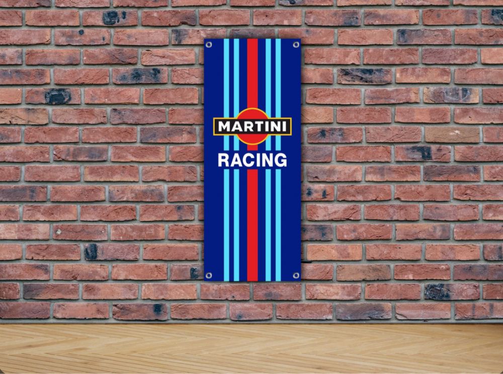 Baner plandeka Martini Racing 150x60cm