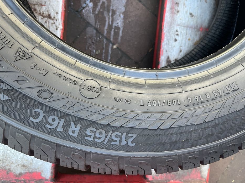 1szt. 215/65/16C Continental VanContact 4Season 2024 rok 100%