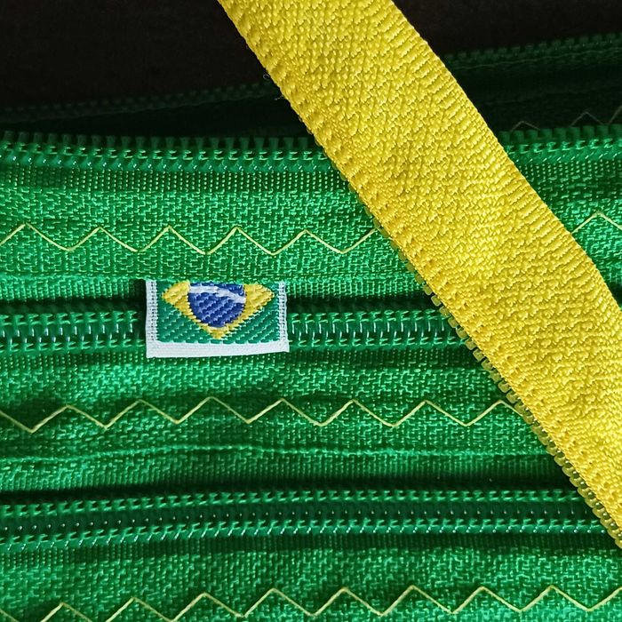 brazylijska torebka plażowa ZIPPER beżowa handmade Rio de Janeiro