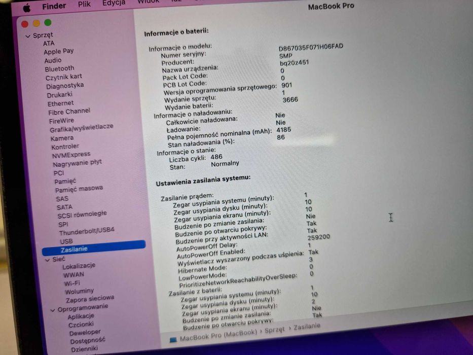 Macbook PRO 13 2017/ i5 2.30 GHZ/ 8GB/ 256GB/ czytaj uważnie opis