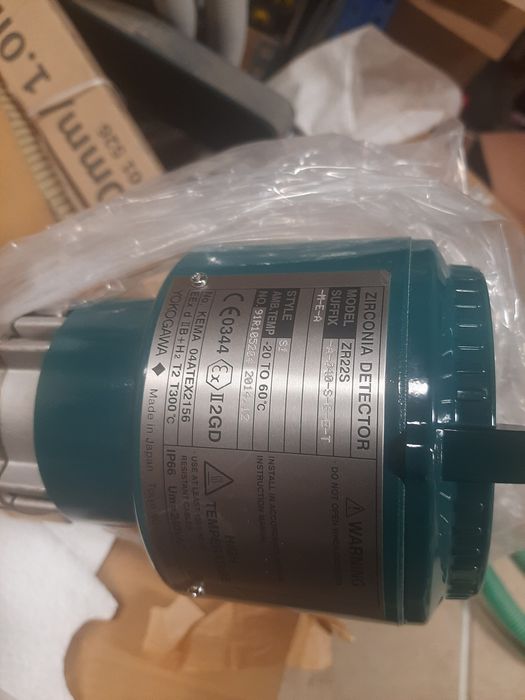 YOKOGAWA ZR22S Zirconia Oxygen Analyzers